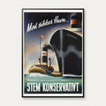 Mod sikker havn - Konservativ valgplakat – billede 1