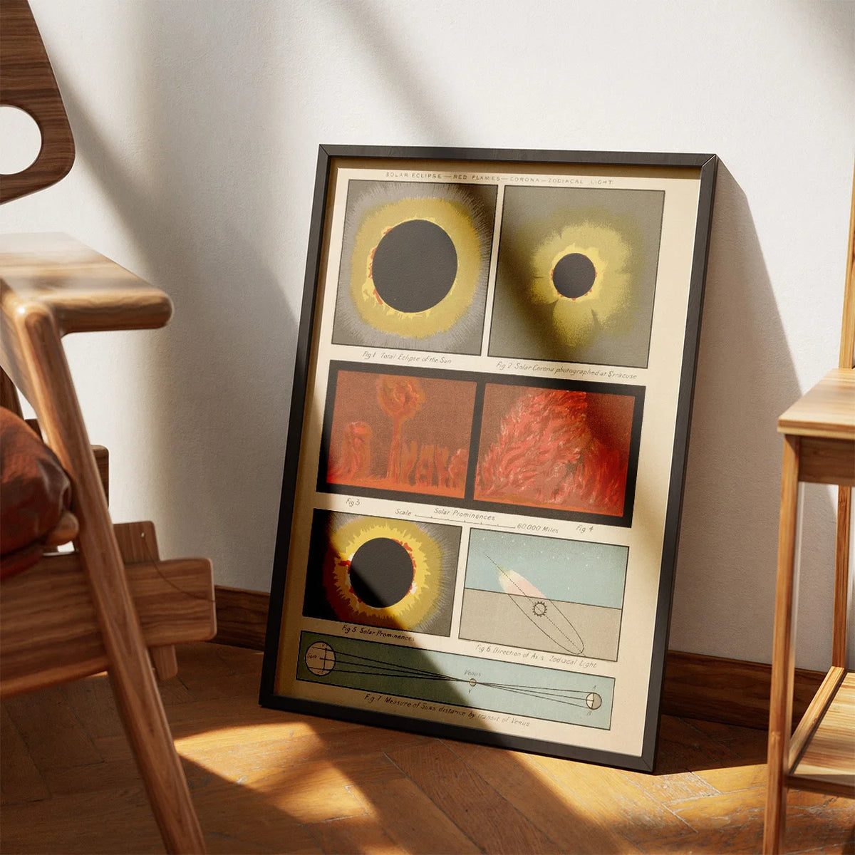 Solstudier 1880 - Astronomisk tavle – billede 3