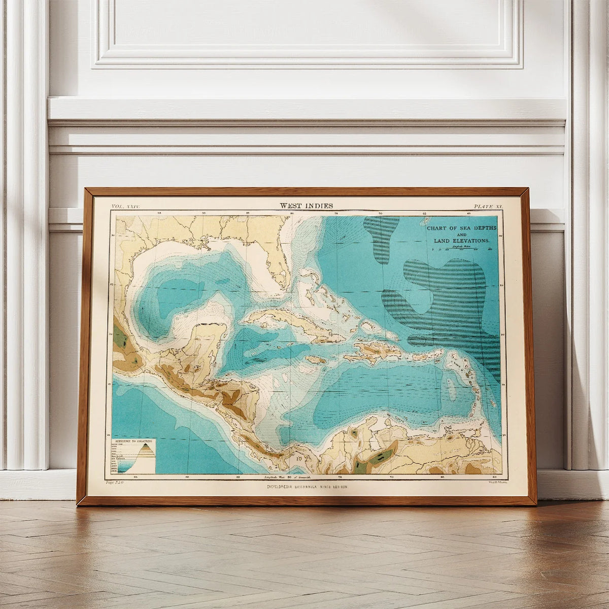 Vestindien 1880 - Topografisk kort – billede 2