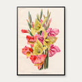 Gladiolus 1900-tallet - Botanisk plakat – billede 1