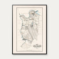 Skive Landsogn 1870 - Matrikel & bykort – billede 1