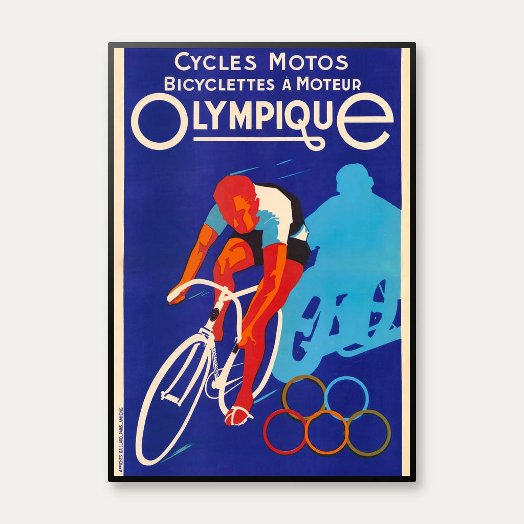 Olympique Bicycles 1931 - Reklameplakat – billede 1