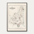 Skive & Reesen Sogne 1860-80 - Matrikelkort – billede 1