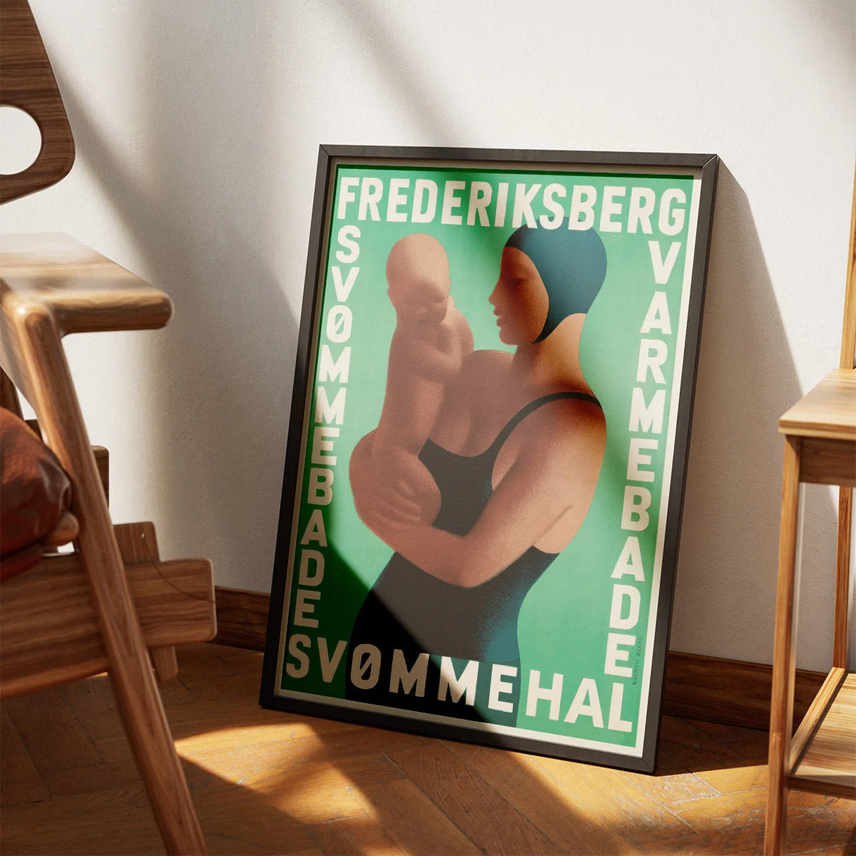 Frederiksberg Svømmehal - Reklameplakat – billede 3