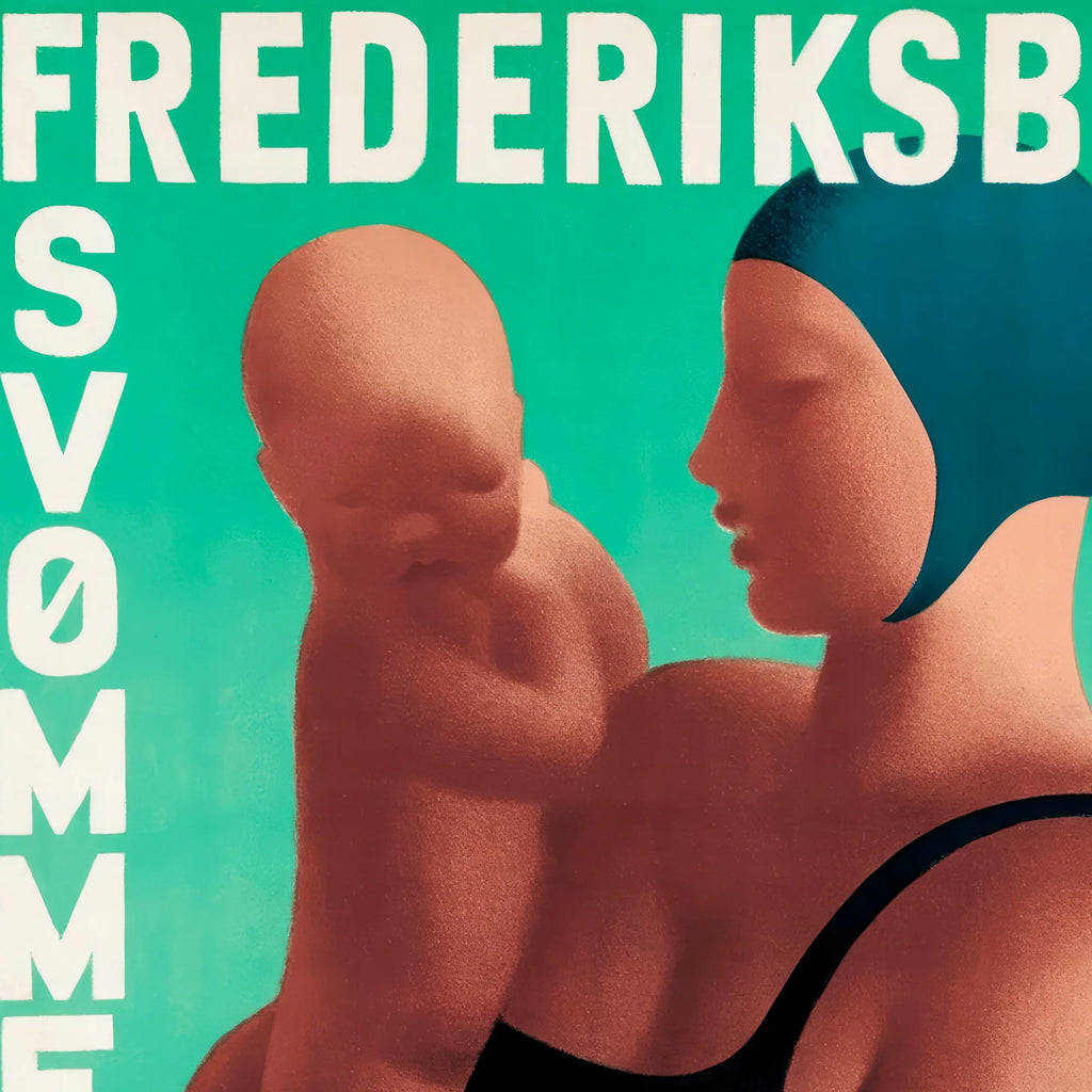 Frederiksberg Svømmehal - Reklameplakat – billede 4