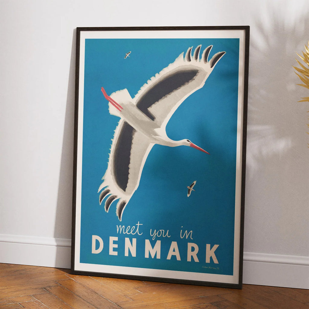 Stork - Meet You in Denmark - Turistplakat – billede 2