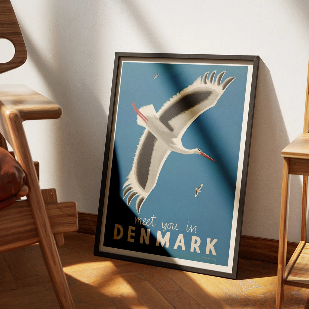 Stork - Meet You in Denmark - Turistplakat – billede 3