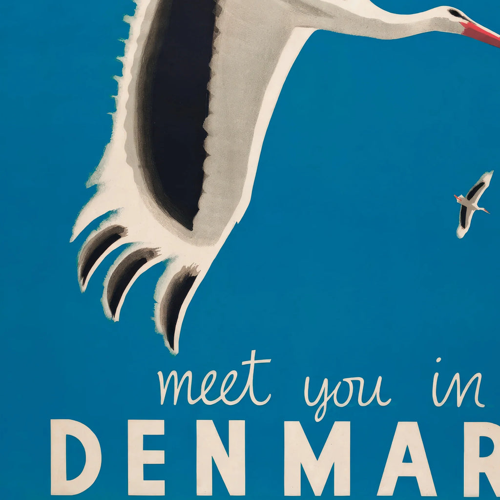 Stork - Meet You in Denmark - Turistplakat – billede 4