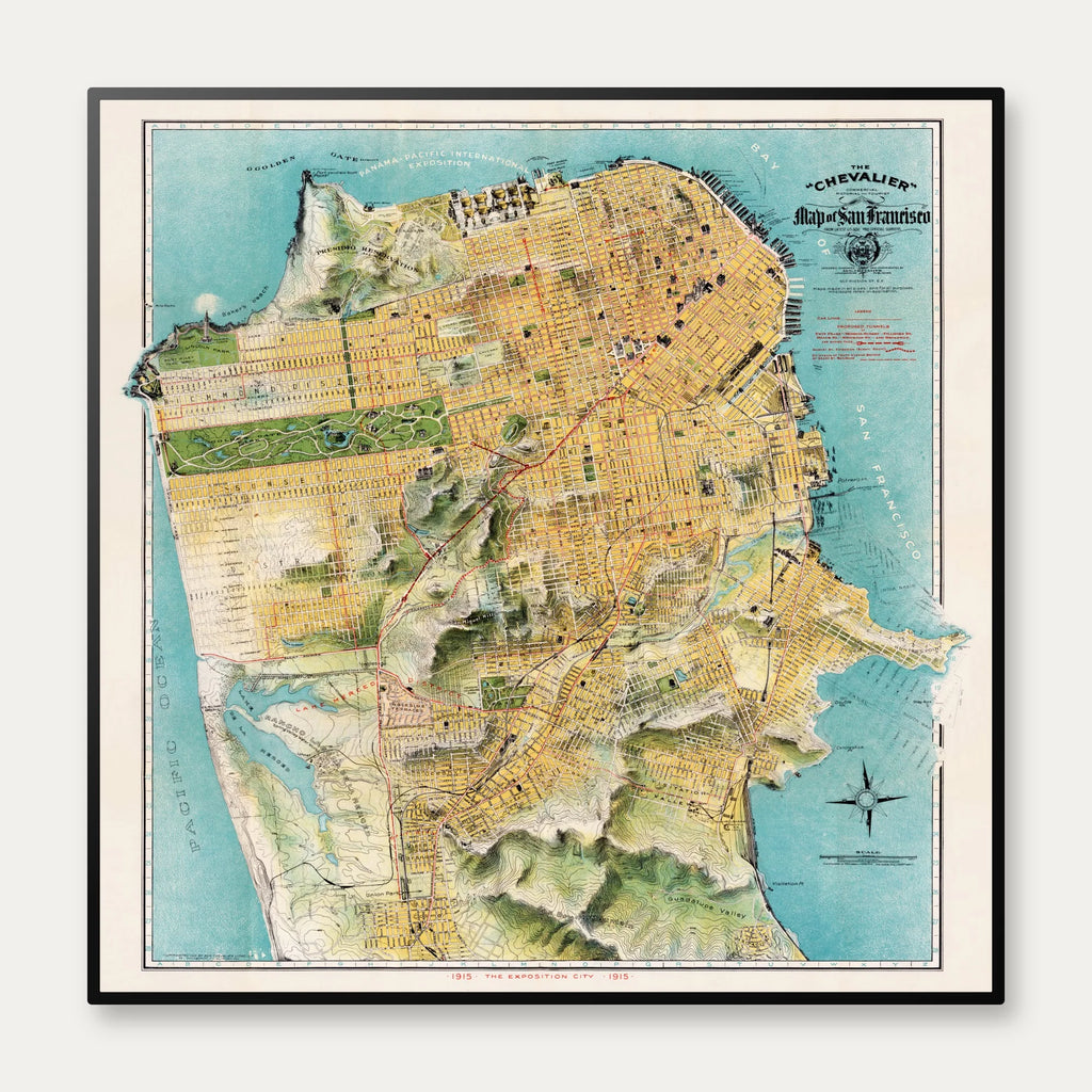 San Francisco 1915 - Udstillingskort – billede 1