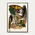 Cikader - Insektplakat II - E.A. Seguy – billede 1