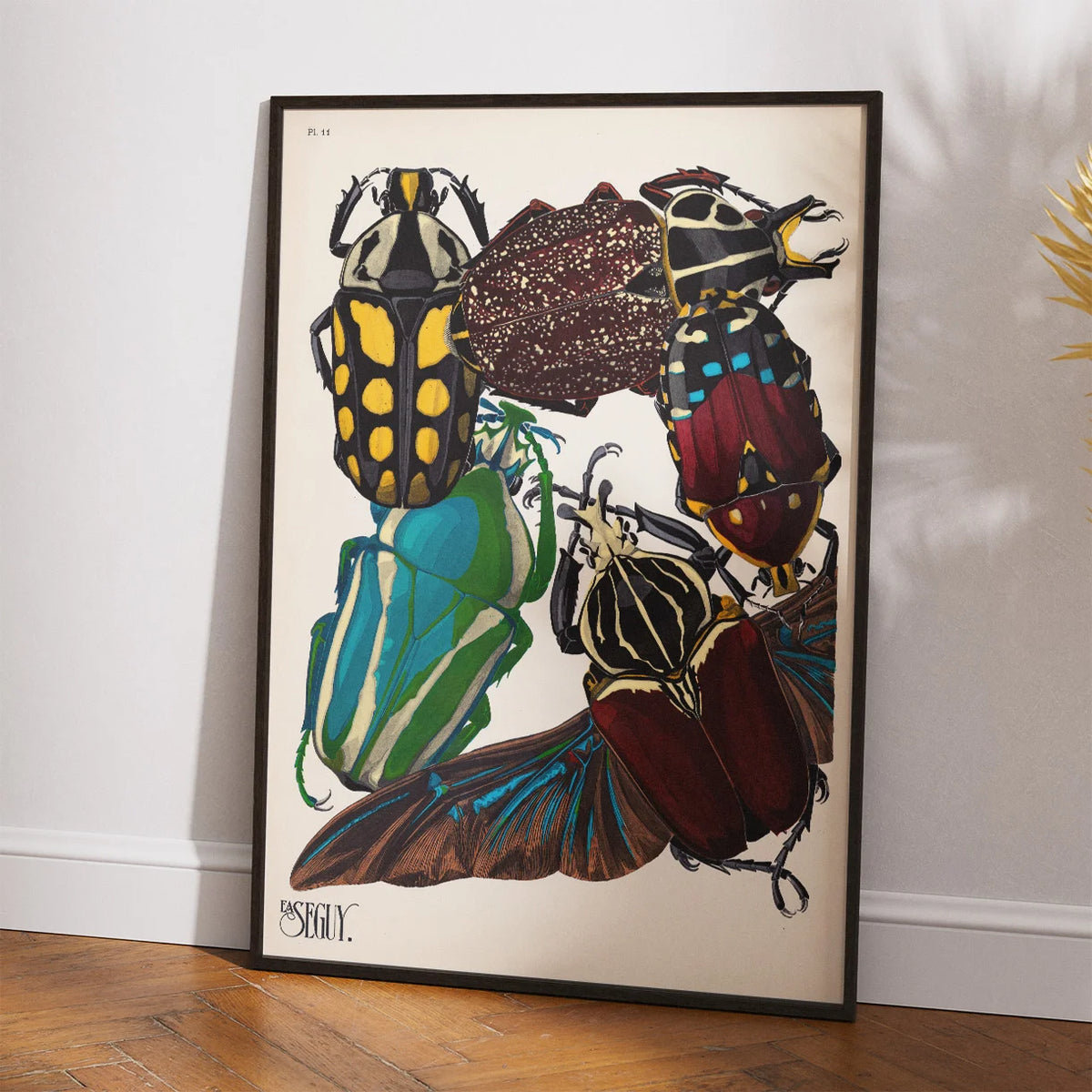 Biller - Insektplakat XI - E.A. Seguy – billede 2