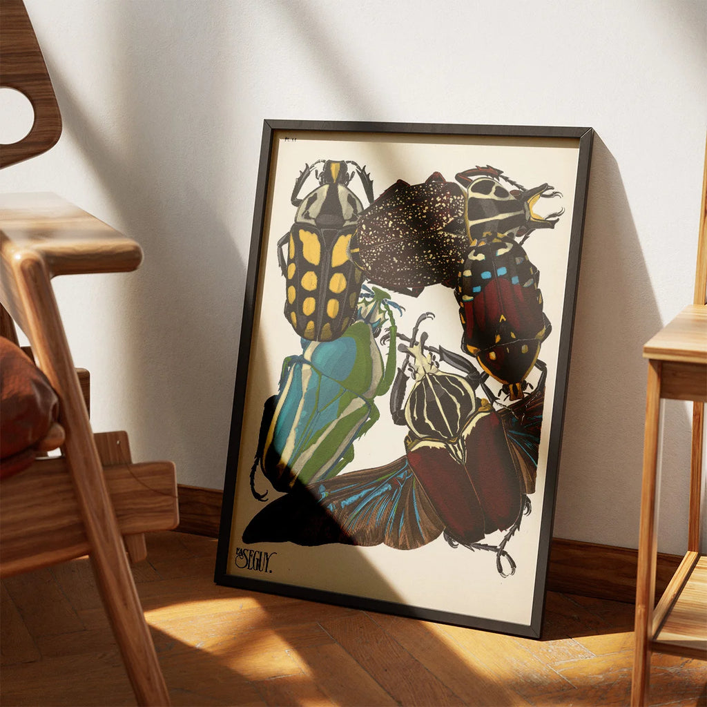 Biller - Insektplakat XI - E.A. Seguy – billede 3