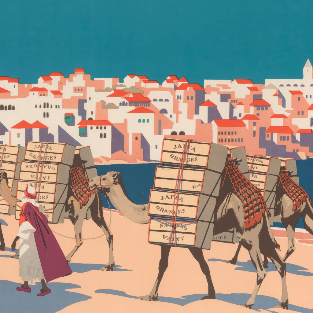 Jaffa Oranges 1929 - Reklameplakat – billede 4
