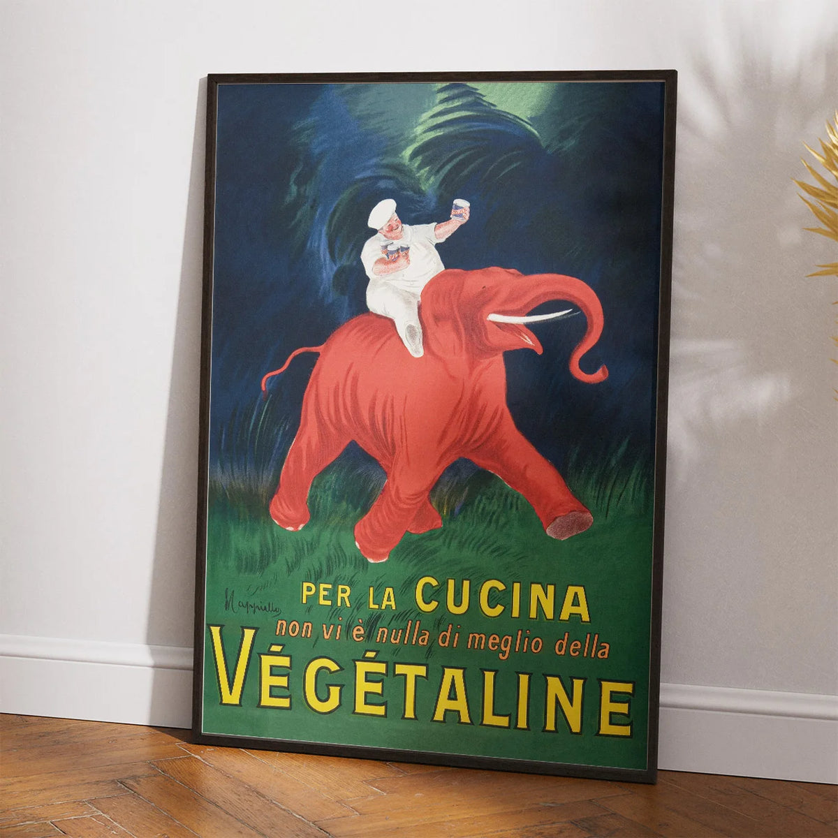 Vegetaline 1910 - Reklameplakat – billede 2