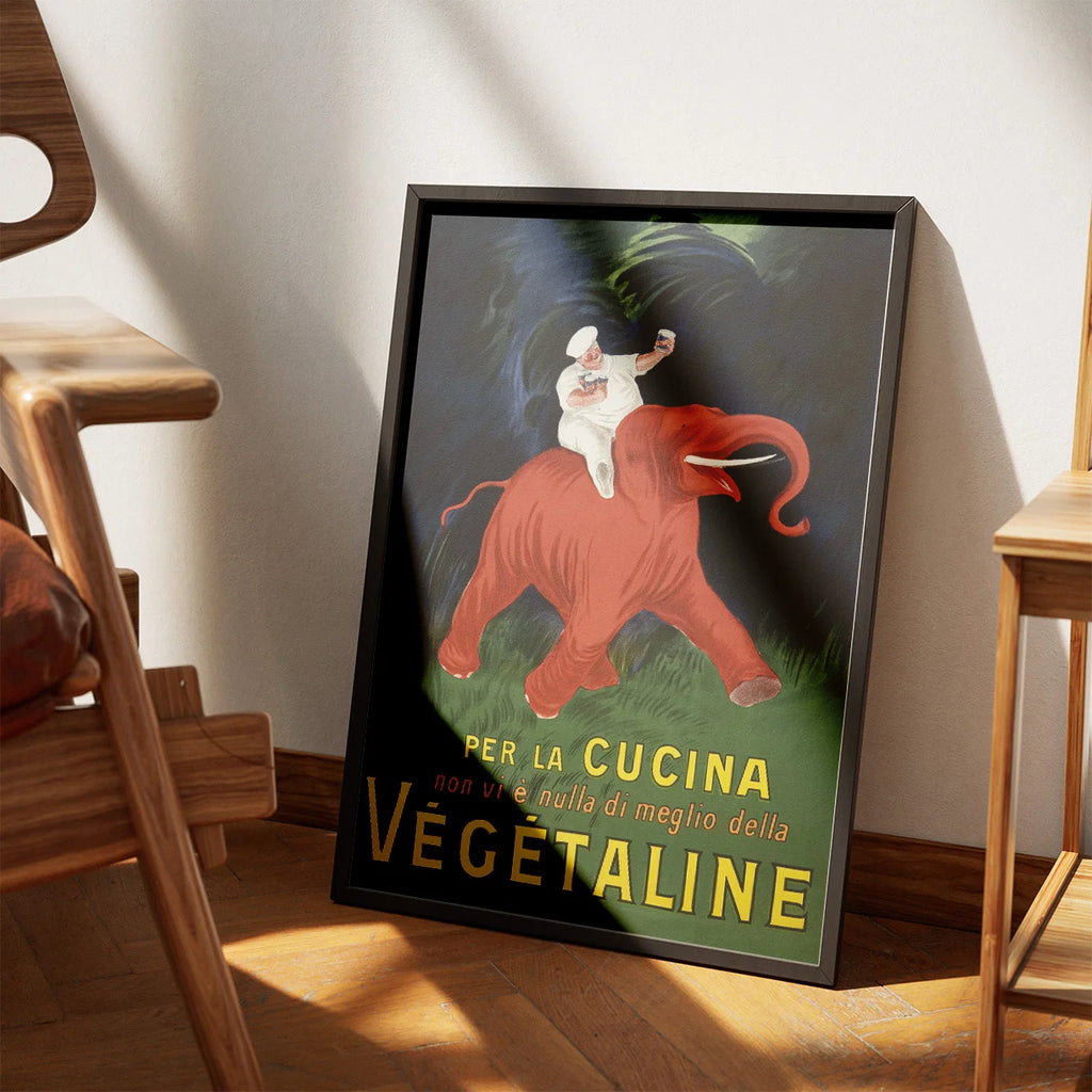 Vegetaline 1910 - Reklameplakat – billede 3