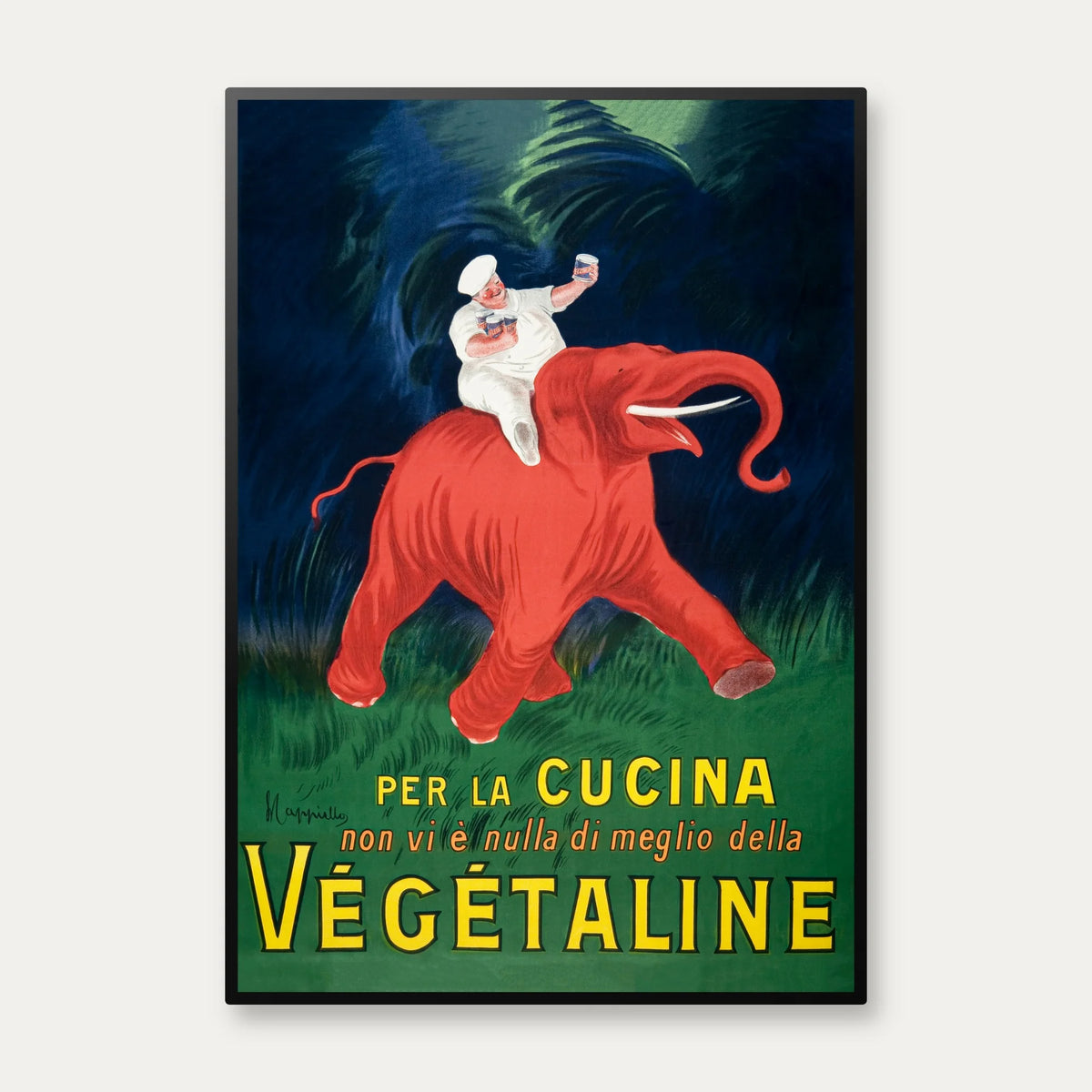 Vegetaline 1910 - Reklameplakat – billede 1