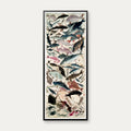 Eighty-Eight Fish 1855 - Japansk træsnit - 35×85 cm – billede 1