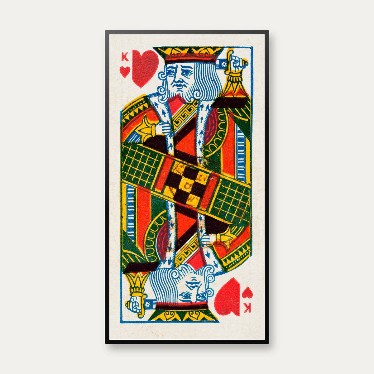 King of Hearts 1888 - Illustrationsplakat - 35×67 cm – billede 1