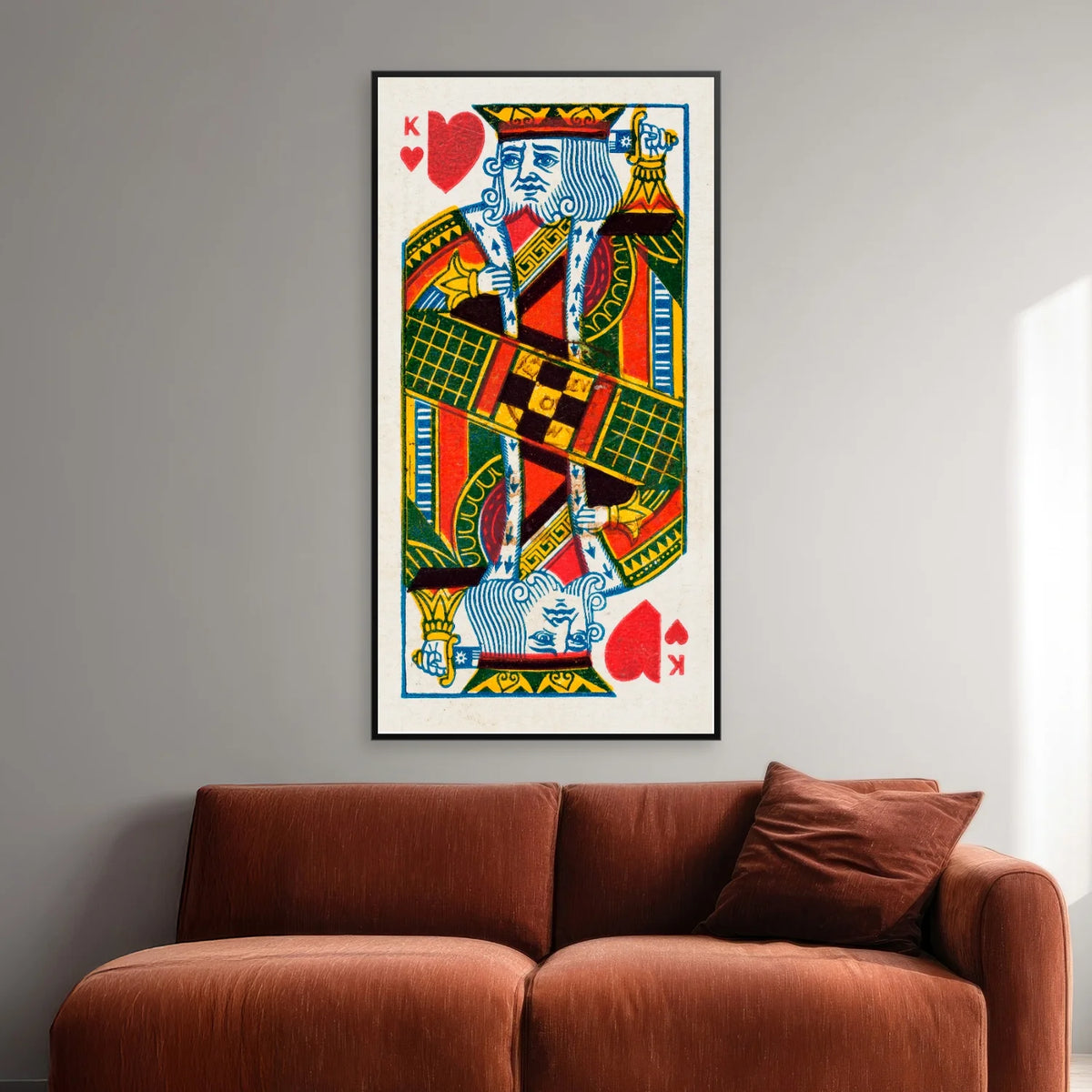 King of Hearts 1888 - Illustrationsplakat - 35×67 cm – billede 2