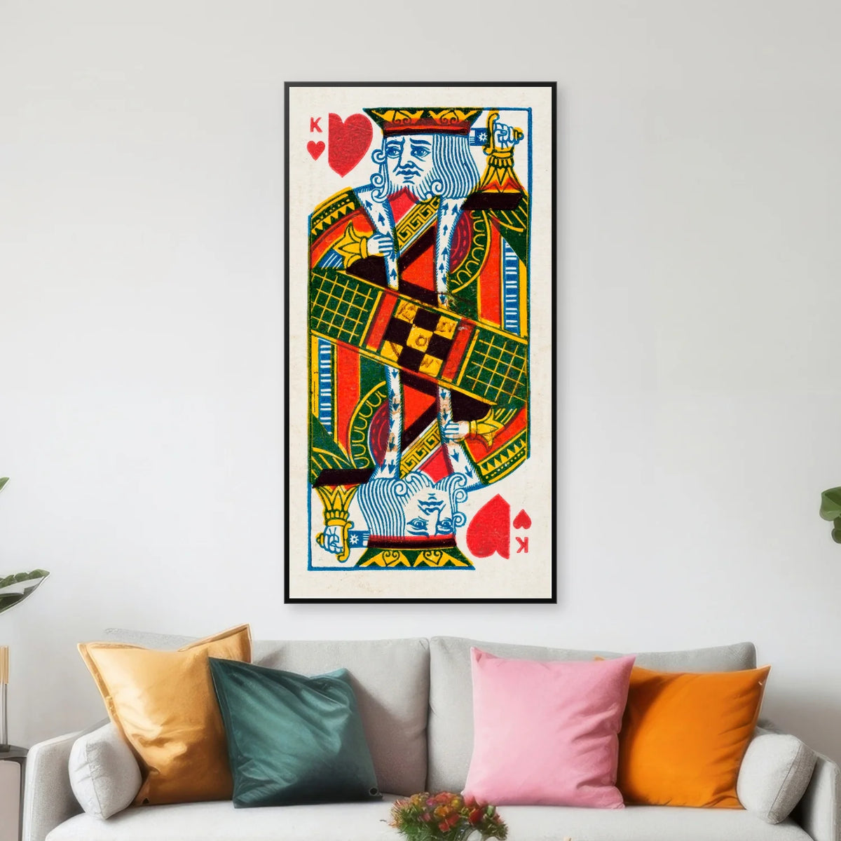 King of Hearts 1888 - Illustrationsplakat - 35×67 cm – billede 3