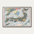 New Japan Map 1920 - Fugleperspektiv – billede 1
