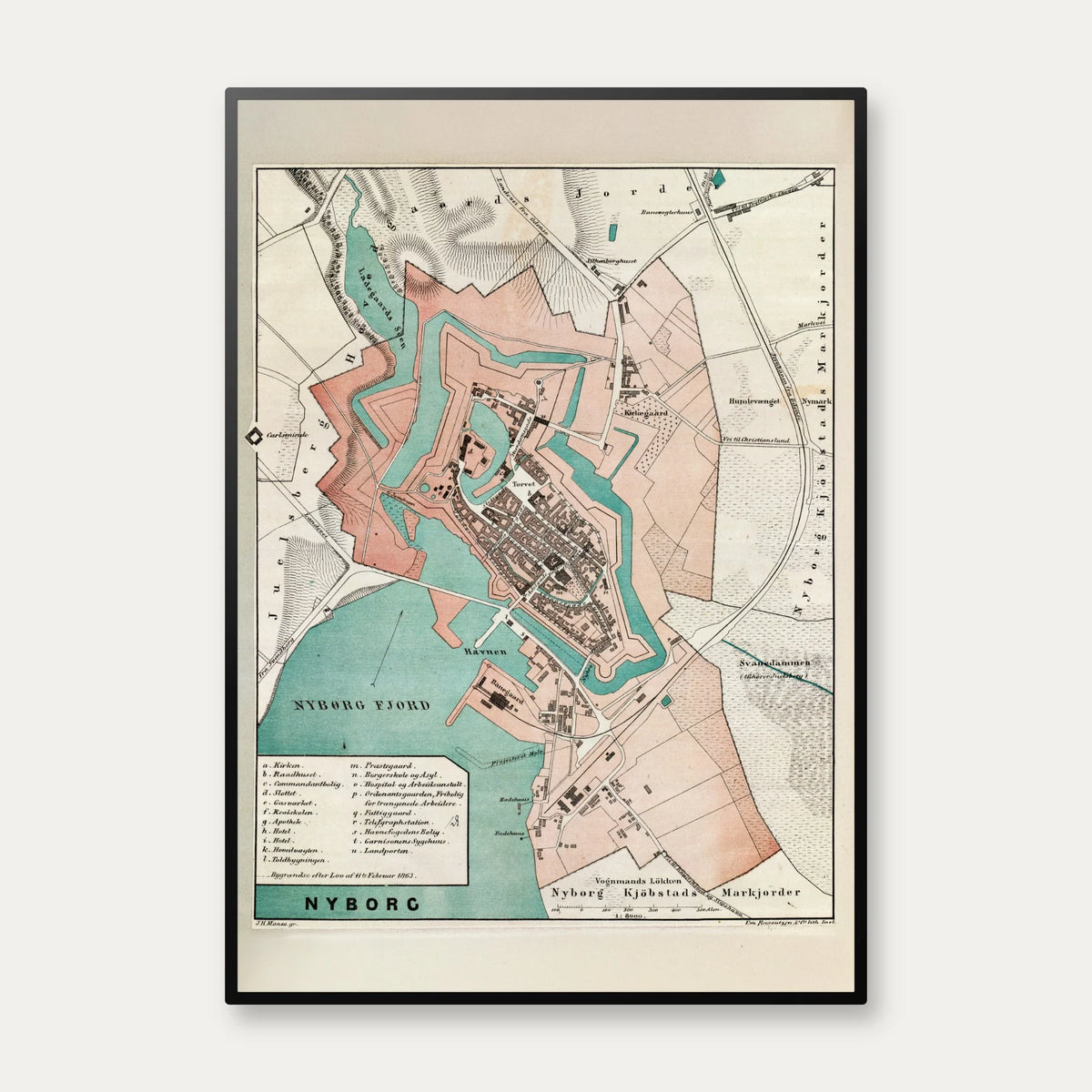 Nyborg By 1873 – billede 1