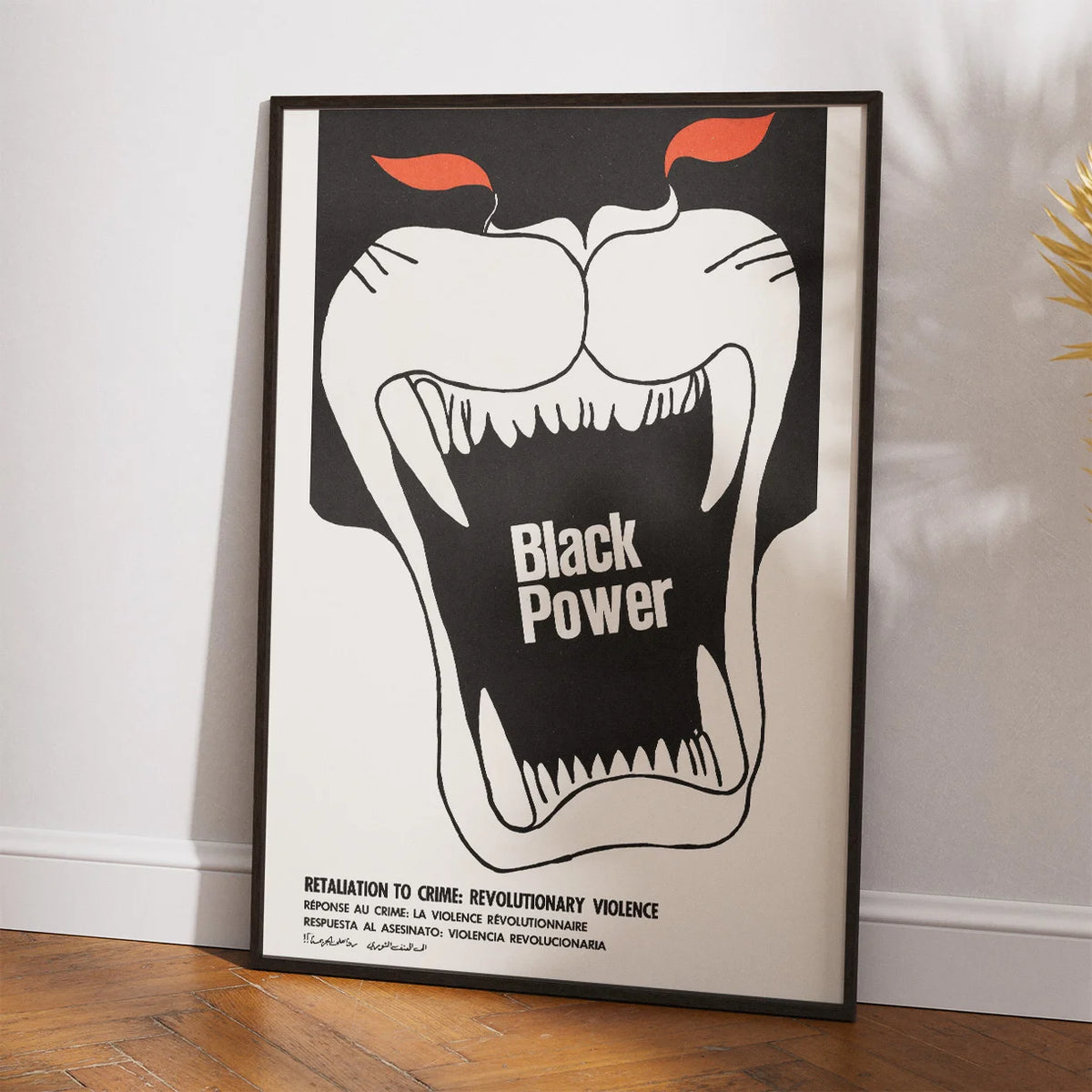 Black Power 1968 - Politisk plakat – billede 2