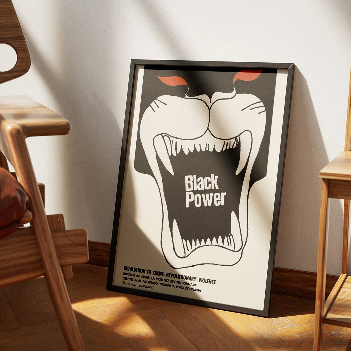 Black Power 1968 - Politisk plakat – billede 3