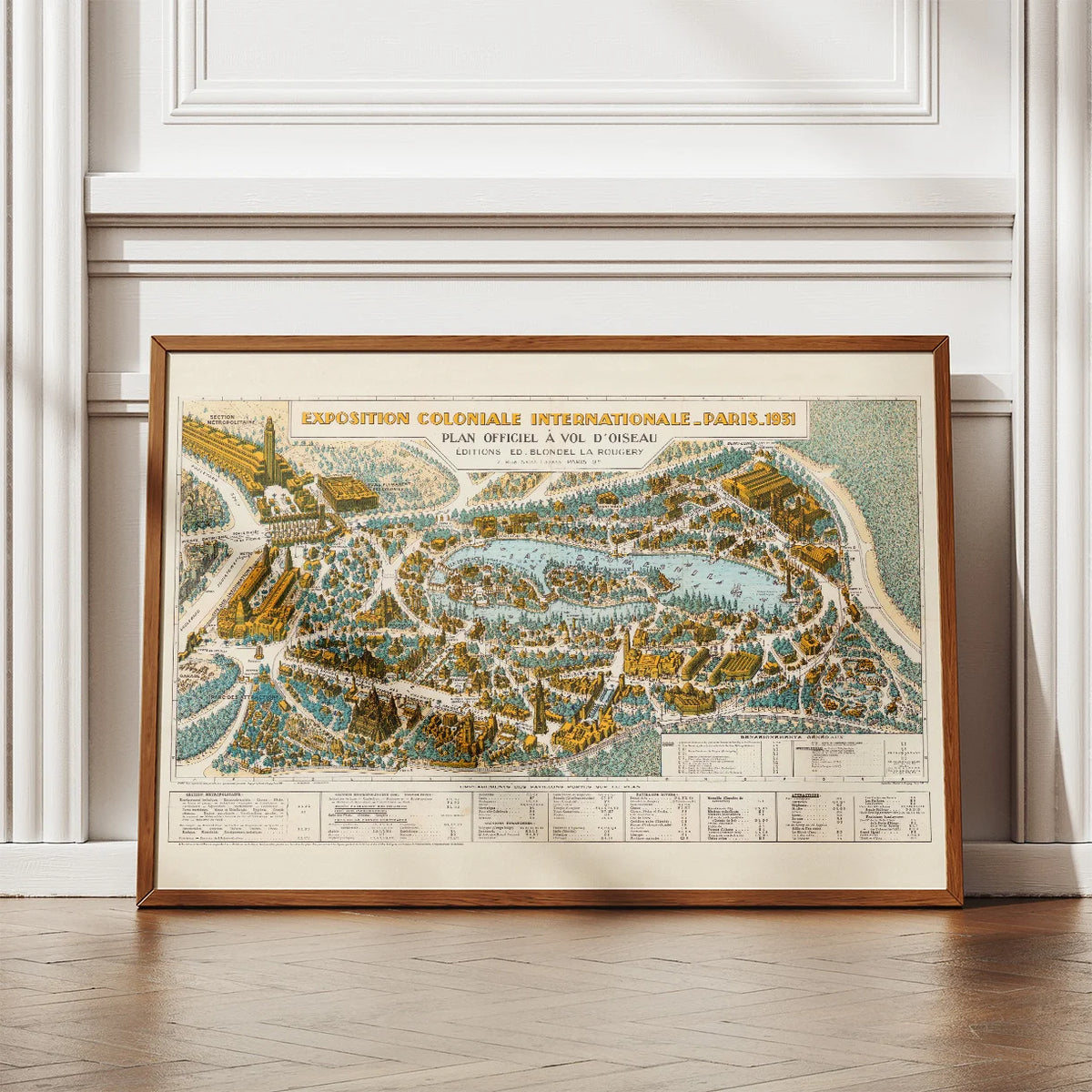 Coloniale Exposition 1931 - Fugleperspektiv – billede 2