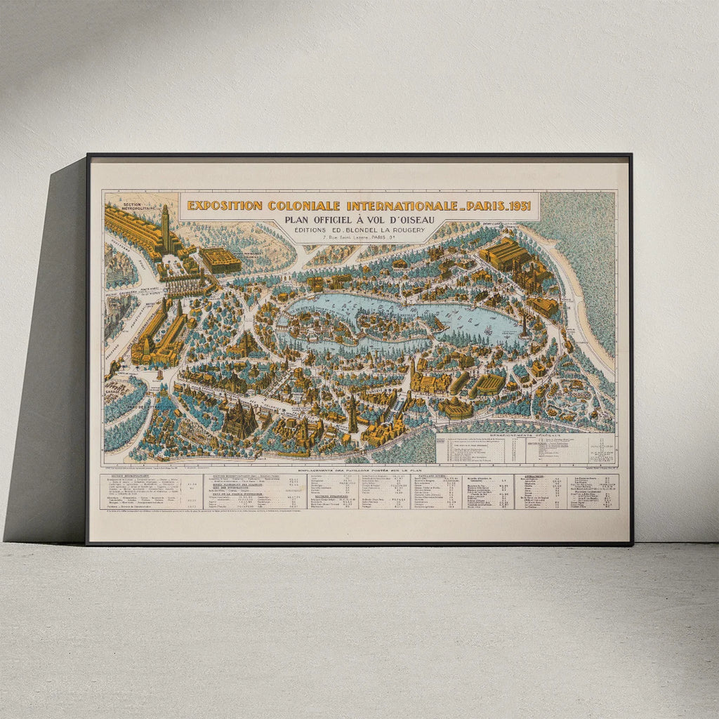 Coloniale Exposition 1931 - Fugleperspektiv – billede 3