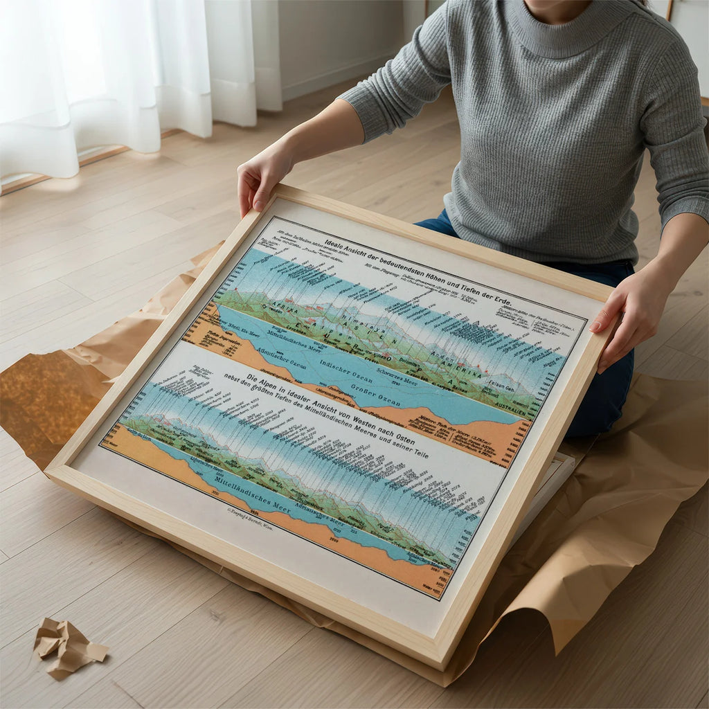 Heights and Depths 1927 - Geografisk diagram – billede 2