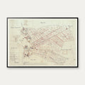 Næstved Markjorder 1859 - Matrikelkort – billede 1