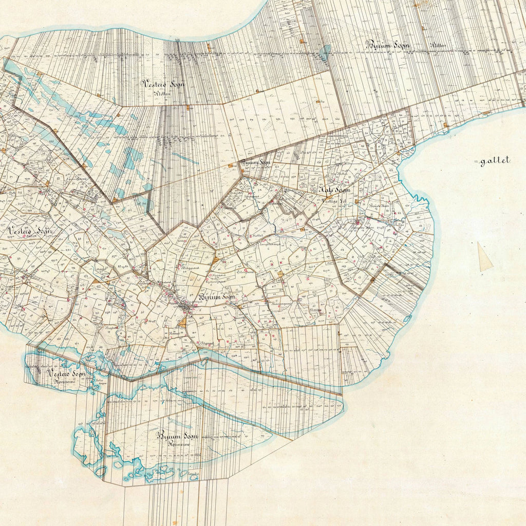 Læsø Herredskort 1895 - Landskabskort – billede 4