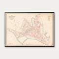 Aarhus Købstadskort 1920 - Bykort – billede 1