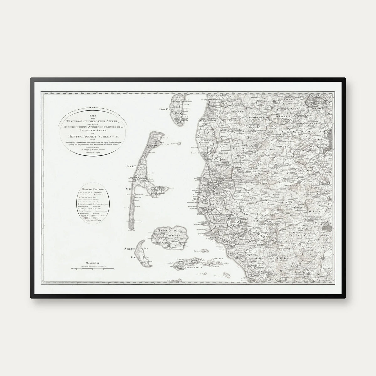 Det Nordvestlige Slesvig - 1857 – billede 1