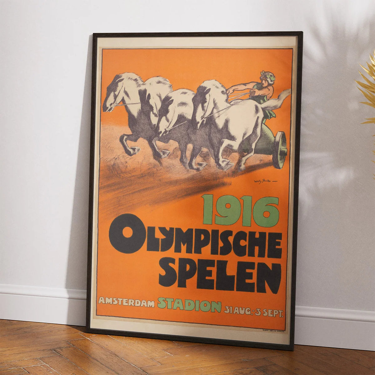 Olympiske Lege 1916 - Sportsplakat – billede 2