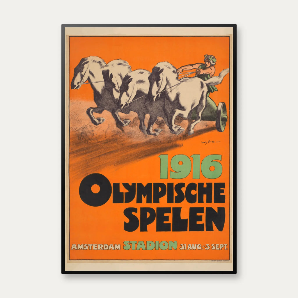 Olympiske Lege 1916 - Sportsplakat – billede 1