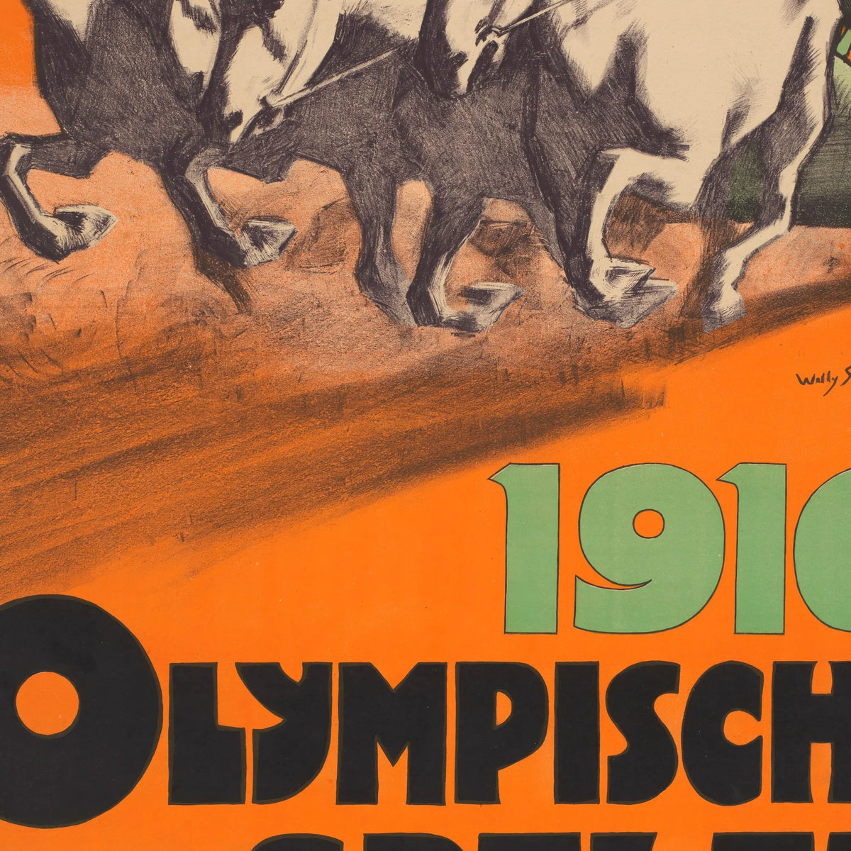 Olympiske Lege 1916 - Sportsplakat – billede 4