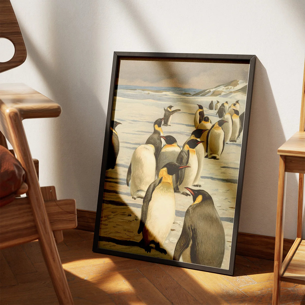 Emperor Penguin 1930 - Naturillustration – billede 3