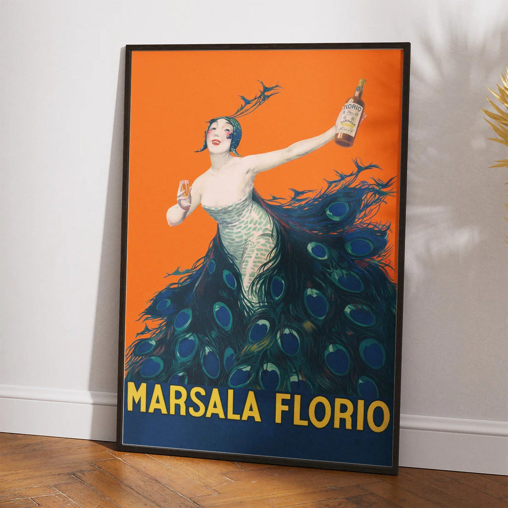 Marsala Florio 1922 - Reklameplakat – billede 2