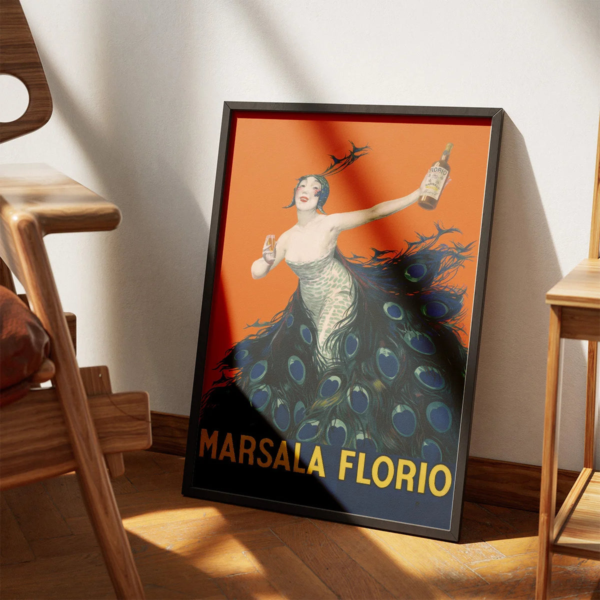 Marsala Florio 1922 - Reklameplakat – billede 3