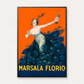 Marsala Florio 1922 - Reklameplakat – billede 1