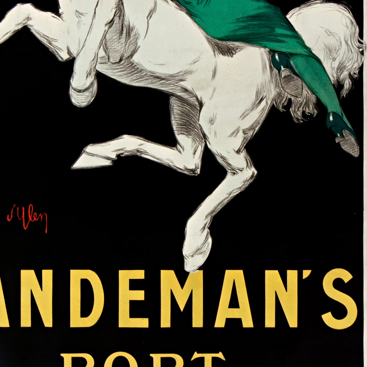 Sandeman Port 1930 - Reklameplakat – billede 4