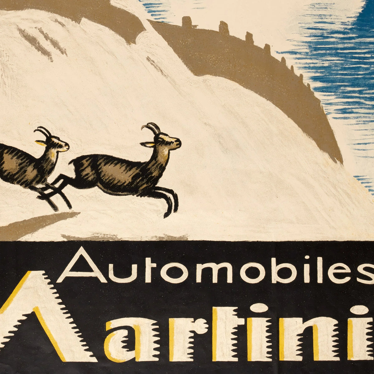 Automobiles Martini 1923 - Bilplakat – billede 4
