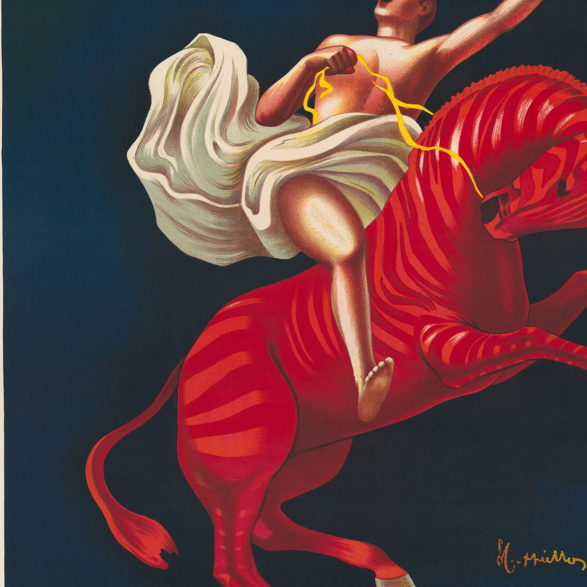 Cinzano 1926 - Reklameplakat – billede 4
