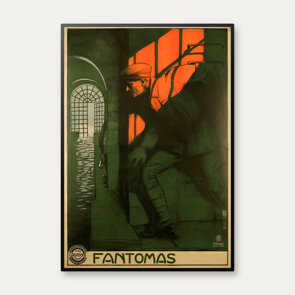 Fantomas 1913 - Filmplakat – billede 1