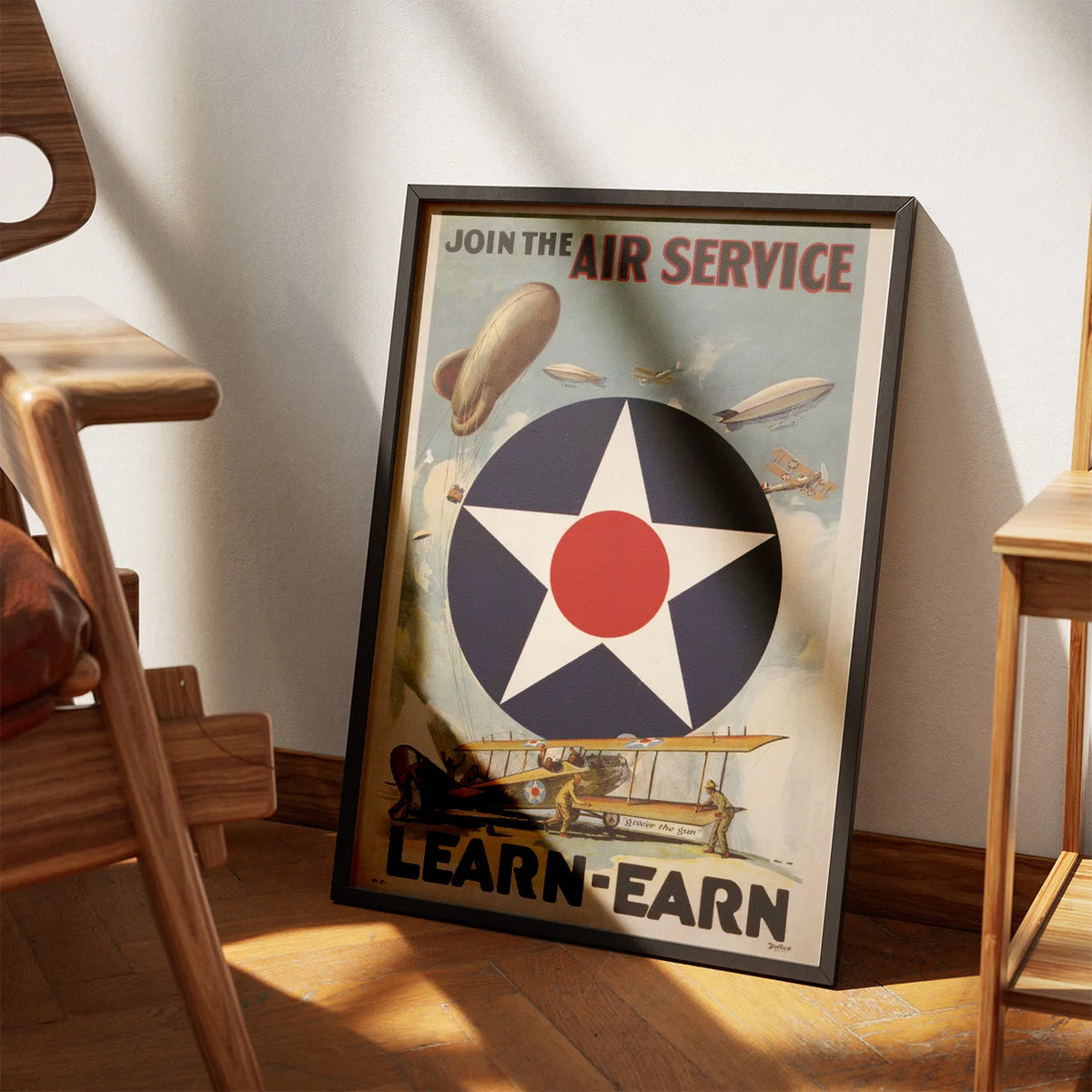 Join the Air Service 1917 - Militærplakat – billede 3