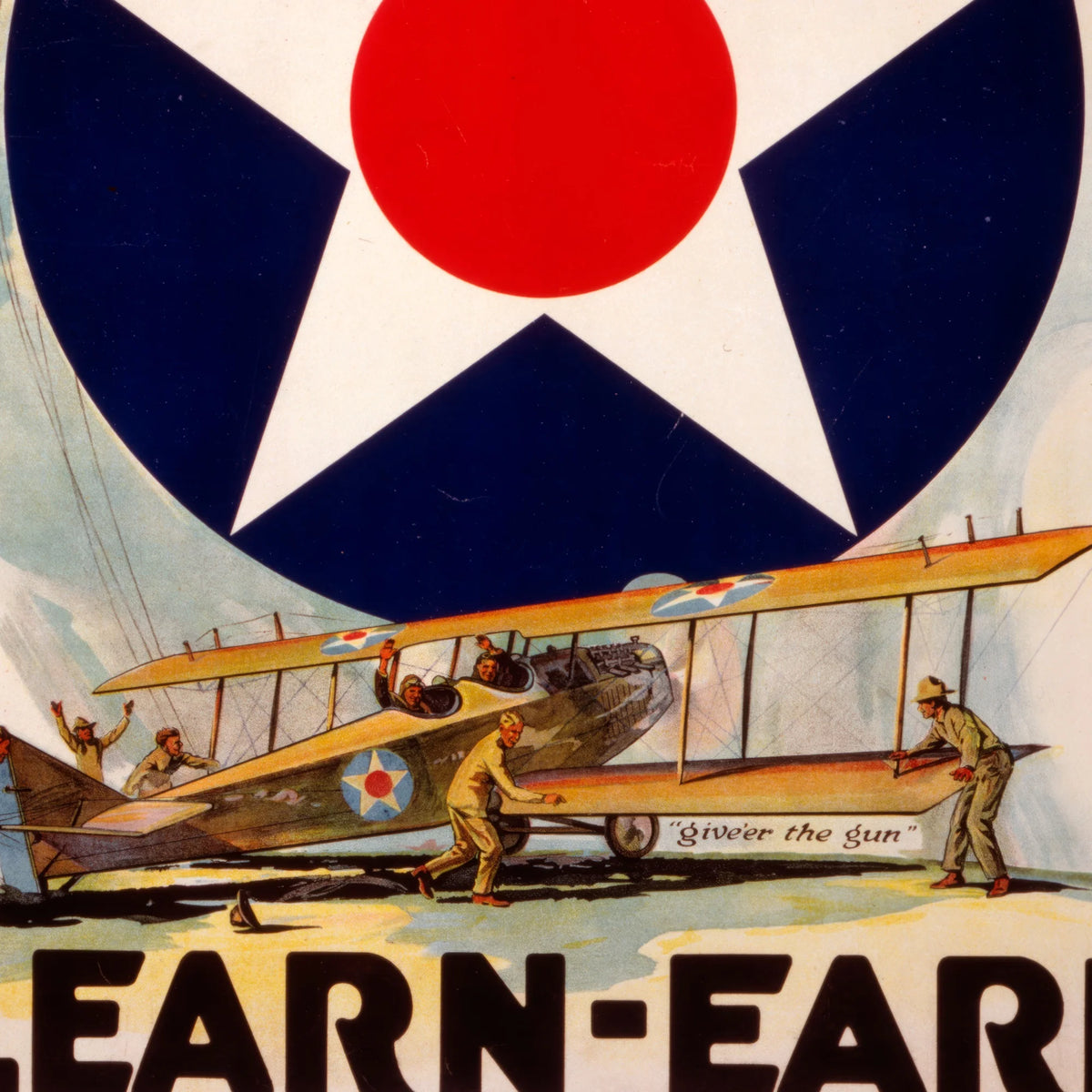 Join the Air Service 1917 - Militærplakat – billede 4