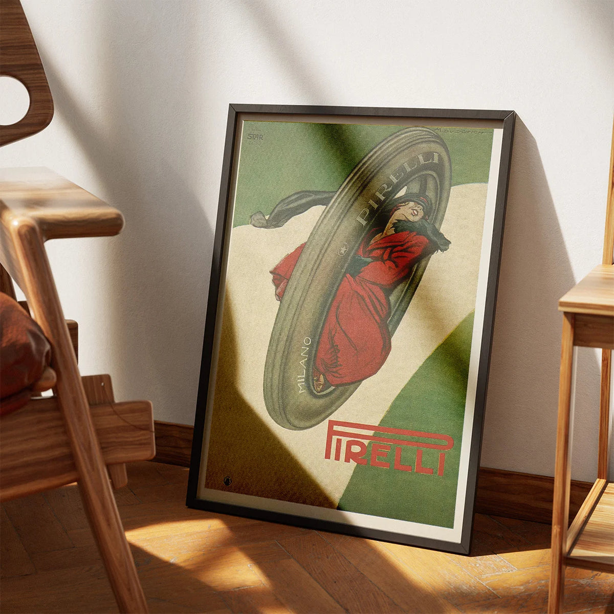 Pirelli Milano 1921 - Reklameplakat – billede 3