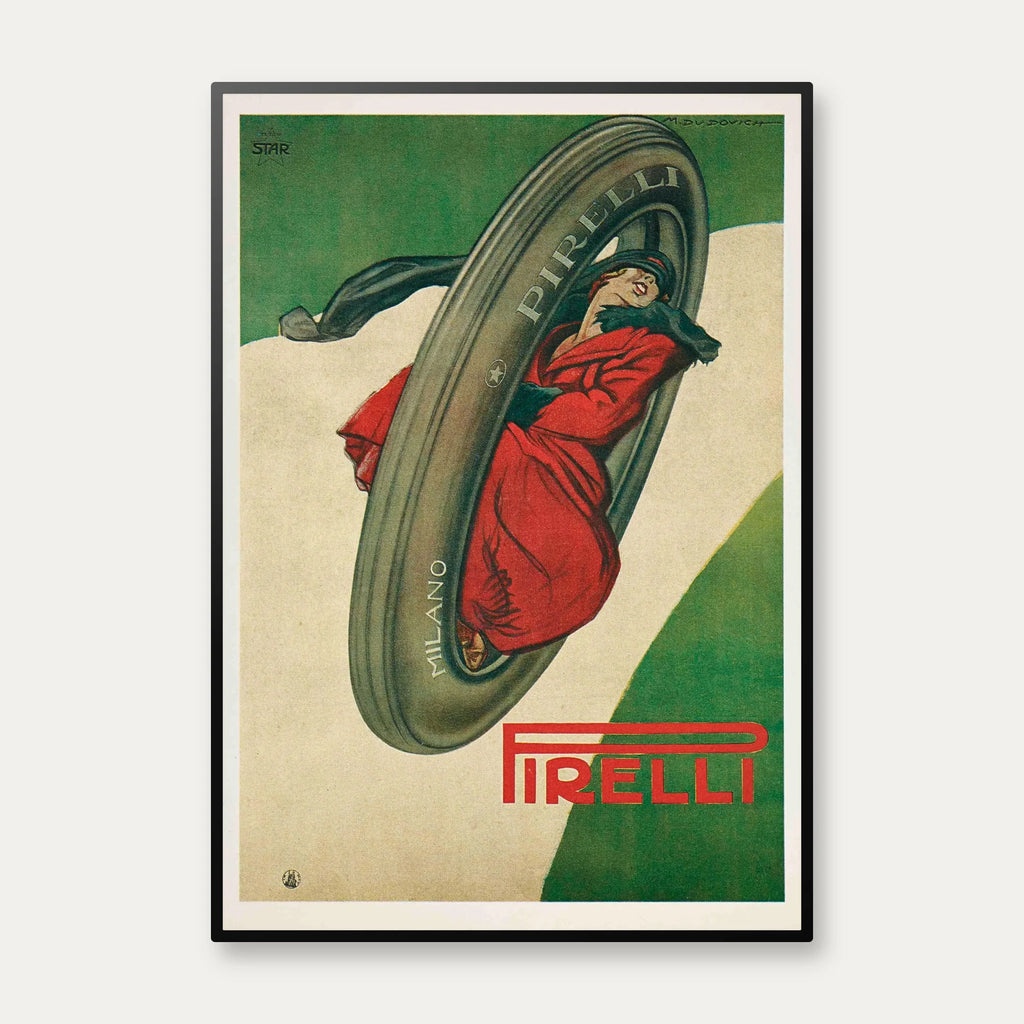 Pirelli Milano 1921 - Reklameplakat – billede 1